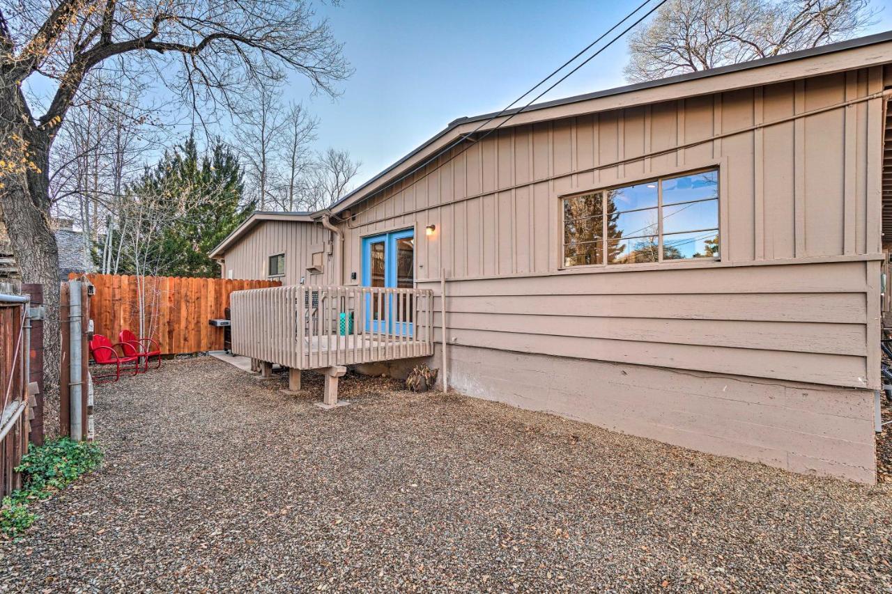 Cozy Flagstaff Studio With Patio - Near Dtwn! Екстериор снимка