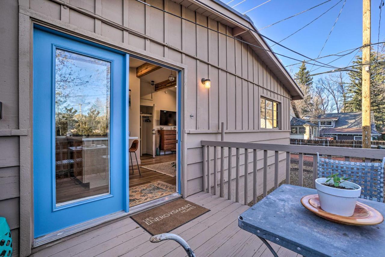 Cozy Flagstaff Studio With Patio - Near Dtwn! Екстериор снимка